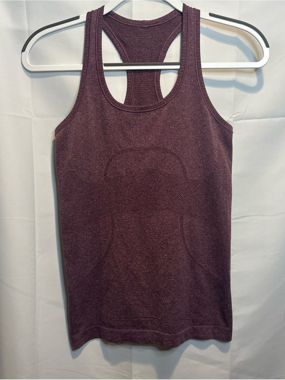 Lululemon Athletica Swifty Tech Heather Plum Racerback Tank